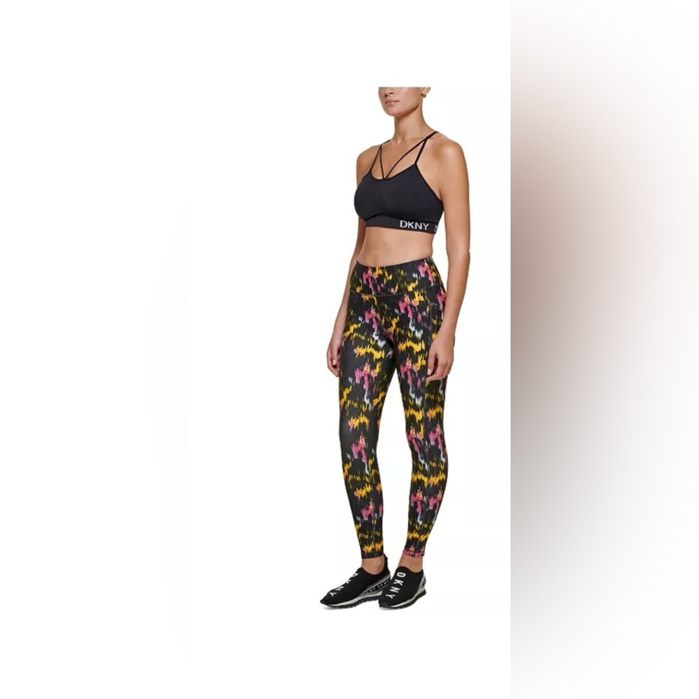 DKNY Women's Multicolor Leggings Sport NWT - Picture 2 of 8